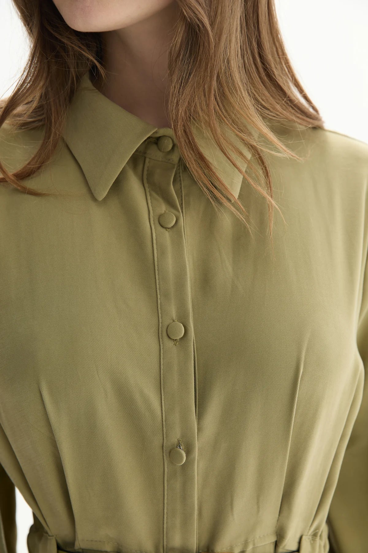 Premium Belted Dress